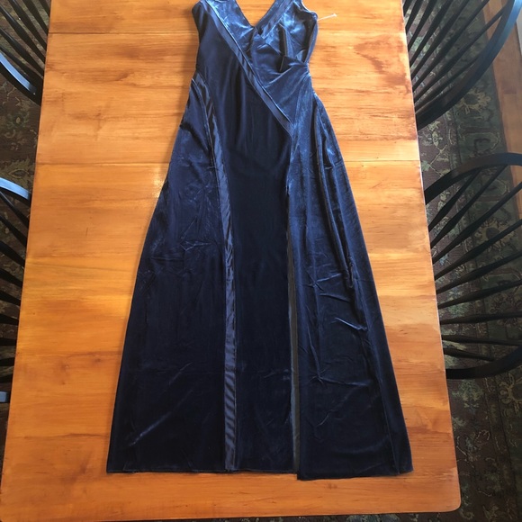 Free People Spliced Velour Maxi Dress - Picture 2 of 4